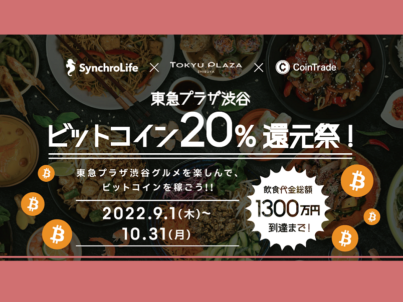 シンクロライフ_ビットコイン20％還元祭