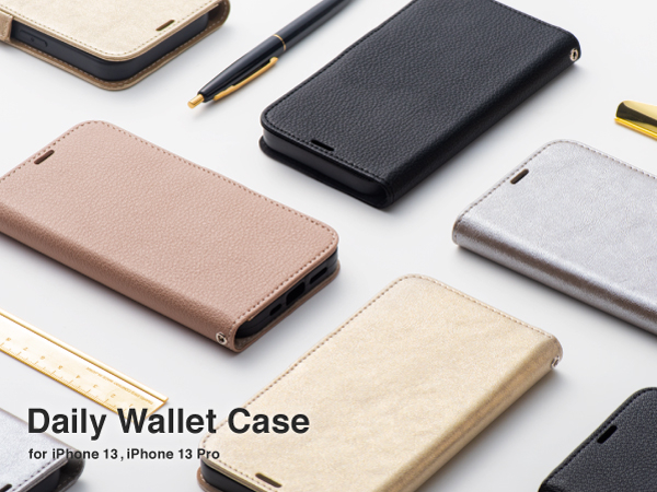 多機能な手帳型iPhoneケース☆Daily Wallet Case