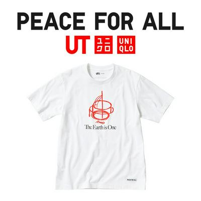 ユニクロは平和を願う、チャリティＴシャツプロジェクト、”PEACE FOR ALL”をはじめます