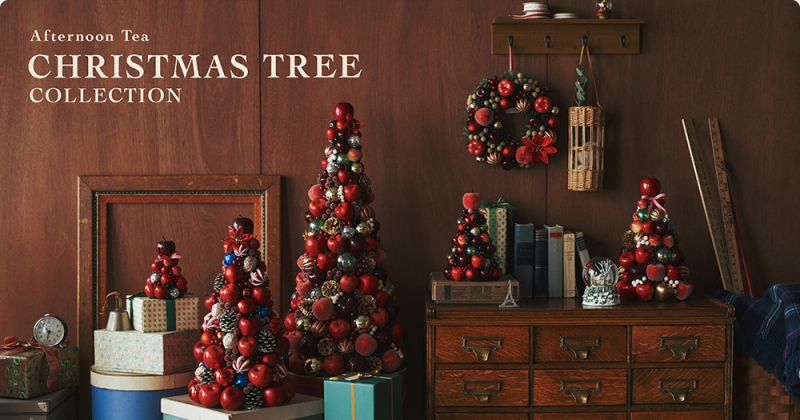 毎年大好評のアフタヌーンティーオリジナルクリスマスツリーが登場！