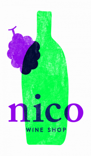 WINE SHOP nico ロゴ