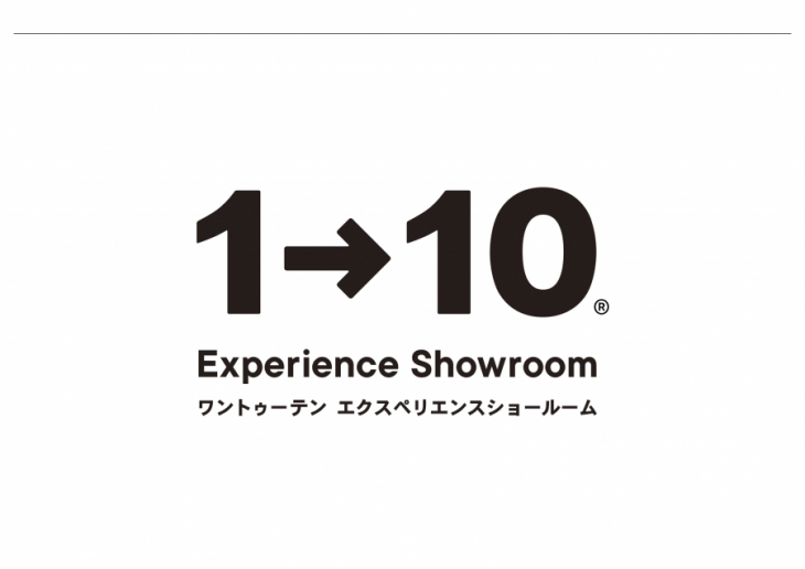 1→10 Experience Showroom ロゴ